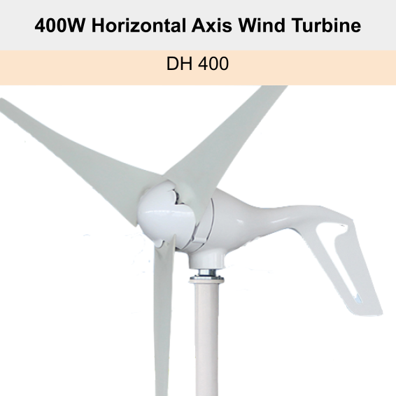 400W Horizontal Axis Wind Turbine DH 400