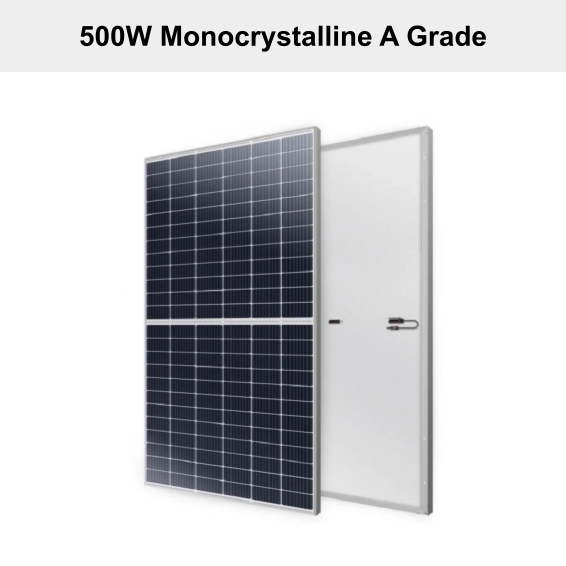 500W Monocrystalline A Grade Solar Panel