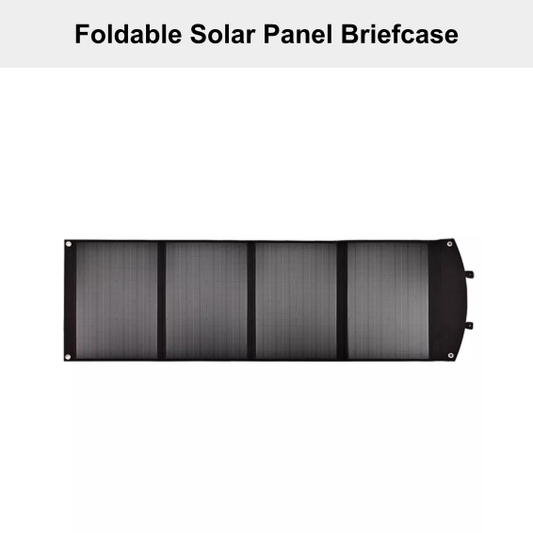 Foldable 100W Monocrystalline Solar Panel Brief Case